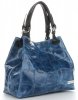 Bőr táska shopper bag Vittoria Gotti jeans V692754